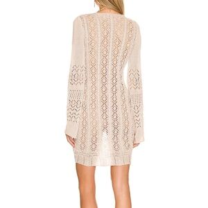 Fate mini dress in beige